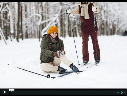 Injured Ski Cover