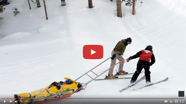 Injured Skier