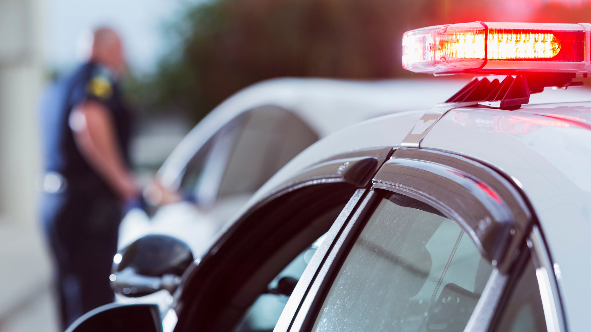 pulled over by an officer