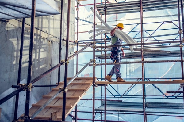 scaffolding construction - personal injury 