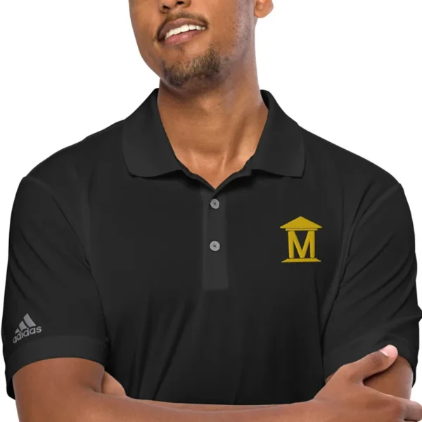 Embroidered Adidas Performance Golf Polo - Image 2