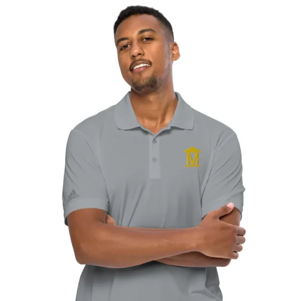 Embroidered Adidas Performance Golf Polo - Image 3