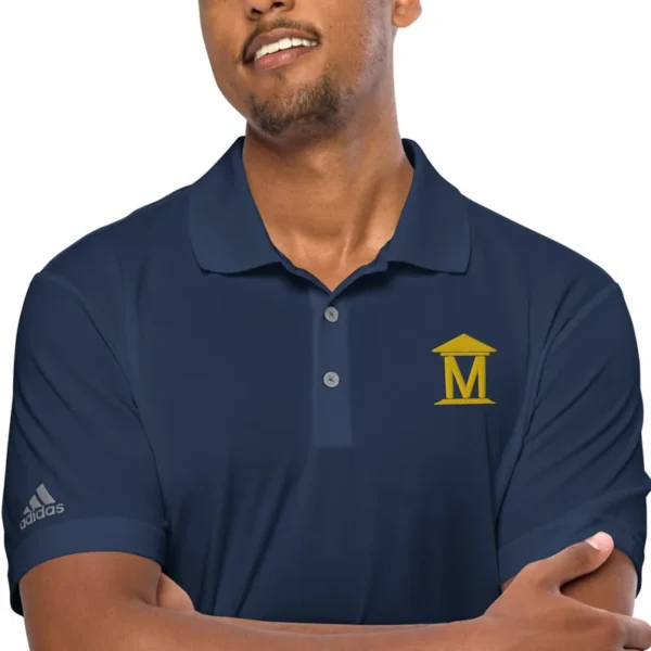 Embroidered Adidas Performance Golf Polo - Image 6