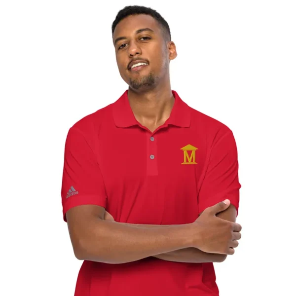 Embroidered Adidas Performance Golf Polo - Image 7