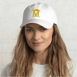 Embroidered "M" Hat