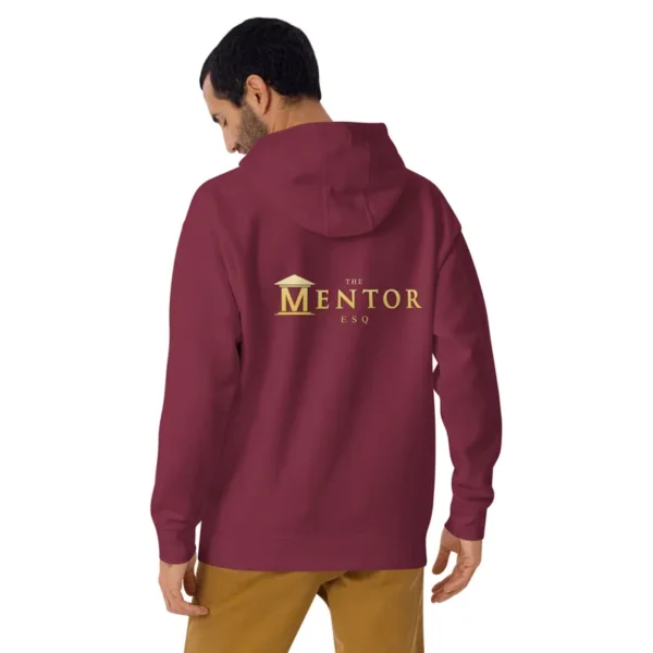 Screenprinted "The Mentor, Esq." Unisex Hoodie - Image 13