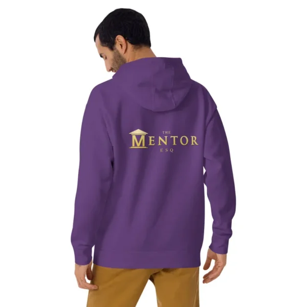 Screenprinted "The Mentor, Esq." Unisex Hoodie - Image 19