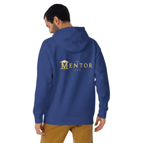 Screenprinted "The Mentor, Esq." Unisex Hoodie - Image 24