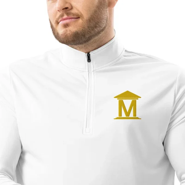 Embroidered Adidas Quarter Zip Pullover - Image 16